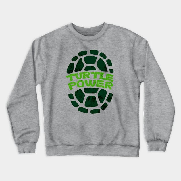 Turtle Power Shell Crewneck Sweatshirt by nataliawinyoto